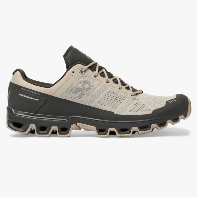 Beige Men's On Cloudventure Trail Running Shoes | US9247865