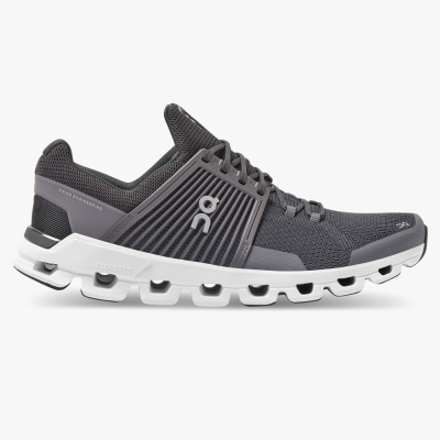 Grey Men's On Cloudswift Road Running Shoes | US4563872